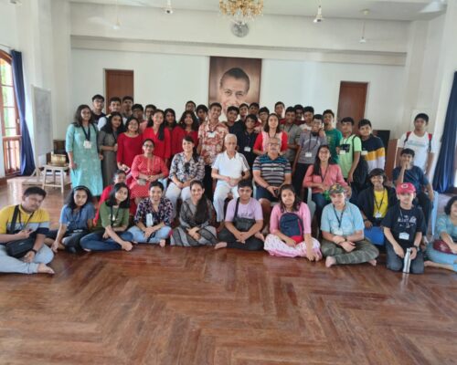 Students with Monoj Dasgupta